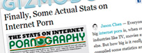 Statistics on internet porn