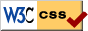 Icon showing this website has passed W3C CSS Validation